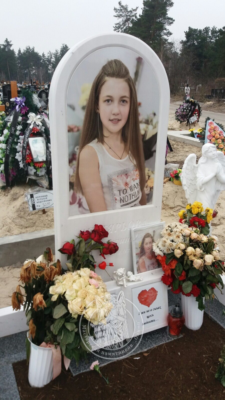 Детский мраморный памятник Киев и киевская область