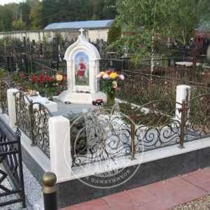 Памятник из мрамора детский № 155